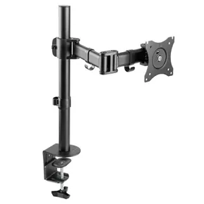 Állítható tartó ULTRADESK SKELETON Single monitorhoz, 2-9KG, bilincs és gyűrűs asztal